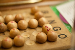 picture of a bingo game board